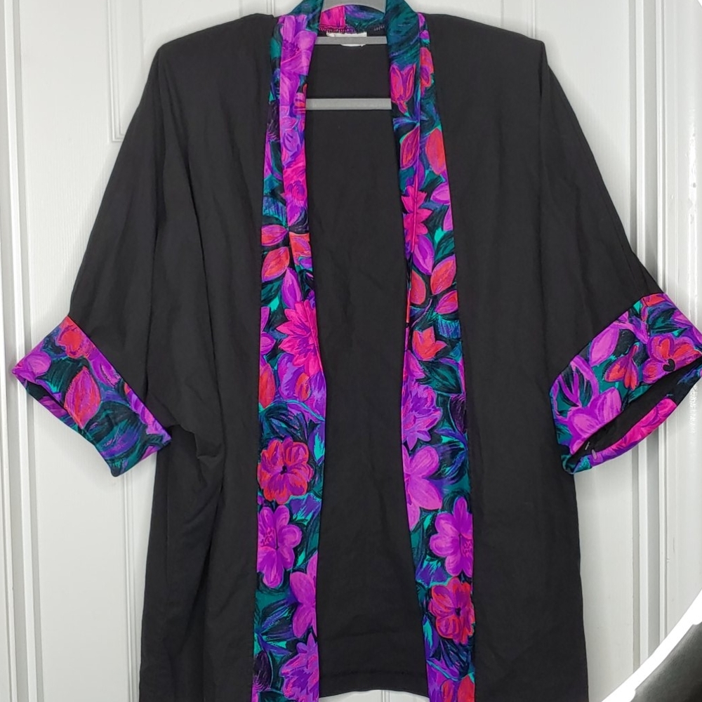 Vintage Batwing Sleeve Jacket